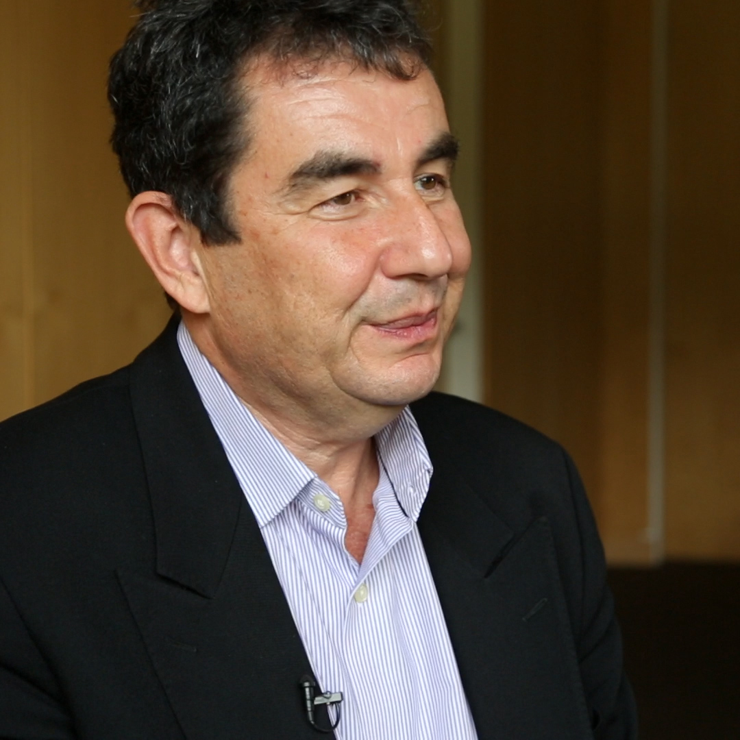 Video still of Ari Shavit