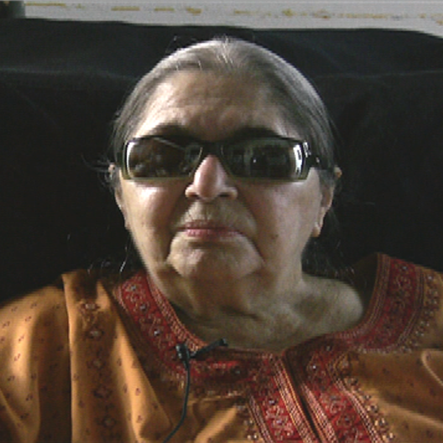 Video still of Fatima Meer