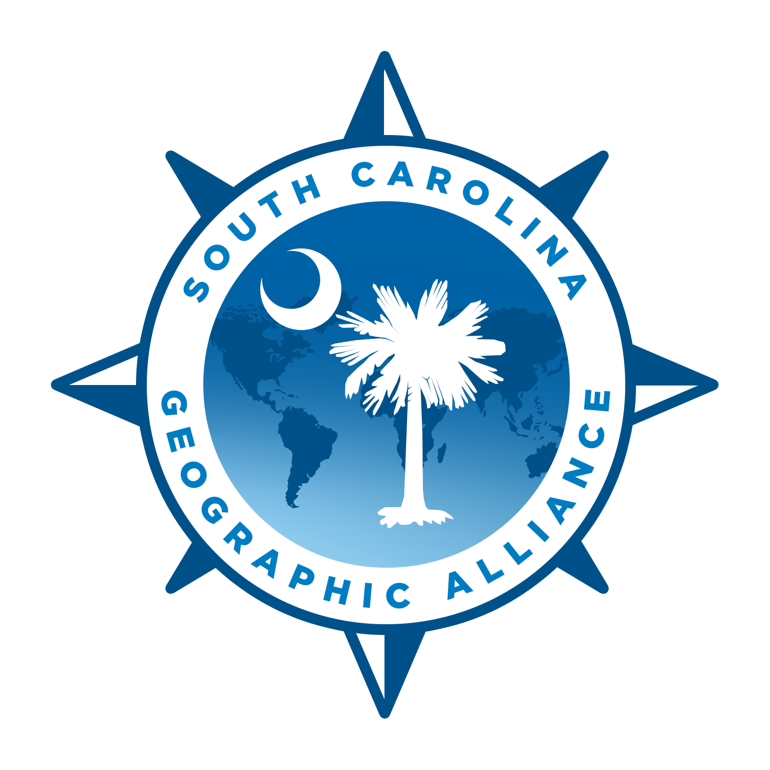 Logo for the South Carolina Geographic Alliance