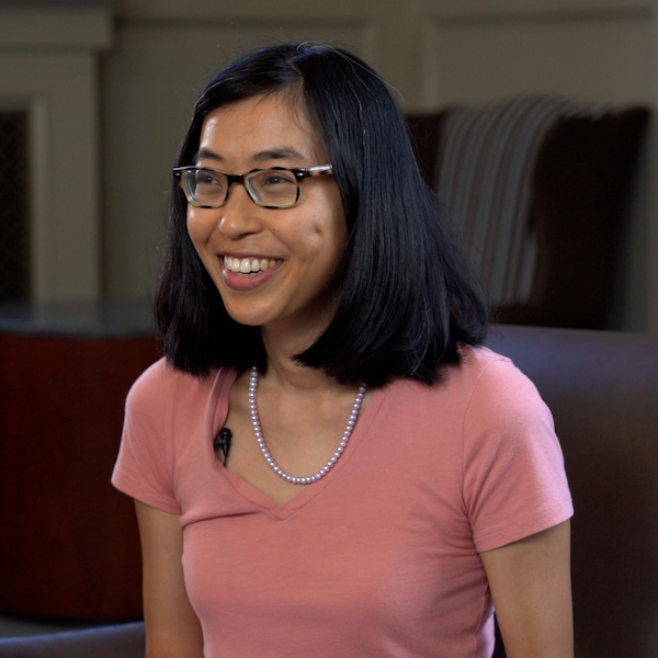 Nu-Anh Tran of the University of Connecticut as she appears in a video series for the Choices Program.